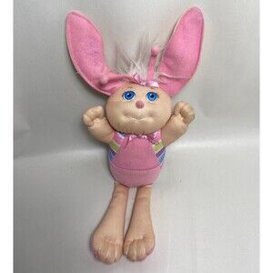Xavier Roberts CPK Ltd Ed Bunny Bee in Pink Striped Rabbit with Front Pocket 13